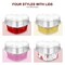 60 Sets Heart Shaped Cake Pans with Lids, 3.4 Ounces/ 100 ml, Aluminum Foil Mini Disposable Heart Cupcake Pans for Valentine's Day Wedding Parties (Gold, Red, Pink, White)